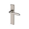 Heritage Brass Sutton Reeded Lever Latch Satin Nickel finishUK Design Registration Number 6234524