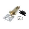 Satin Chrome 4" Heavy Duty Tubular Deadbolt