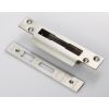 Easi T Forend Strikes & Fixing Pack To Suit Bs Cylinder Sashlock-Satin Stainless Steel-Square Forend - Satin Stainless Steel