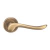 Serozzetta Verdun Lever On Rose - Antique Brass