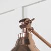 Smooth Copper Brindley Wall Light