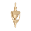 Victorian Door Knocker 200mm Satin Brass