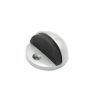 Half Moon Door Stopper Satin Chrome