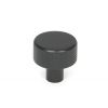 Matt Black Brompton Cabinet Knob - 25mm (No rose)