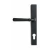 Matt Black Hammered Newbury Slimline Espag. Lock Set