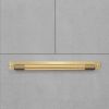 PULL BAR / MEDIUM 300MM / PLATE / CROSS / BRASS