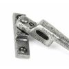 Pewter Night-Vent Locking Peardrop Fastener - LH