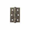 Atlantic CE Fire Rated Grade 7 Ball Bearing Hinges 3" x 2" x 2mm - Urban Bronze (Pair)