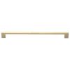 Heritage Brass Cabinet Pull Metro Design 320mm CTC Satin Brass Finish