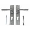 Pewter Large Avon 72mm Centre Euro Lock Set