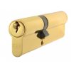 Euro Double Cylinder - Polished Brass