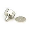 Polished Nickel Judd Cabinet Knob - 32mm (Plain)