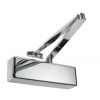 Rutland TS.3204 Door Closer, BC c/w Slim Line Cover, Flatbar Armset, Polished Nickel Plate