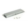 Polished Chrome 175mm Plain Rectangular Pull