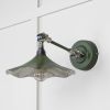 Smooth Nickel Flora Wall Light in Heath