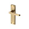 Heritage Brass Door Handle Lever Latch Victoria Design Antique Brass finish