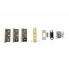 Atlantic Latch Pack [CE] 3" (Latch x1) + 3"x2" (Hinge x3) - Black Nickel