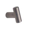 Heritage Brass Cabinet Knob T Shaped 35mm Satin Nickel finish