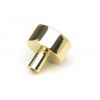 Polished Brass Kelso Cabinet Knob - 32mm (No Rose)