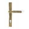 Polished Brass Brompton Slimline Lever Espag. Lock Set