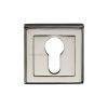 Heritage Brass Euro Profile Cylinder Escutcheon Polished Nickel finish