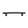 Black Iron Rustic Cabinet Pull Round Bar Design 160mm CTC