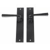 Black Large Avon Lever Latch Set