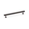 Alexander & Wilks - Square T-Bar Cabinet Pull Handle - Dark Bronze - 192mm