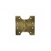 Atlantic (Solid Brass) Parliament Hinges 4" x 2" x 4mm - Antique Brass (Pair)