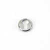 Polished Chrome Round Euro Escutcheon (Beehive)