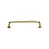 Heritage Brass Cabinet Pull Wire Design with 16mm Rose 96mm CTC Polished Brass Finish