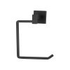 Chelsea Wall Mounted Towel Ring, Towel Holder for Kitchen and Bathroom. Black finish