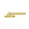 Polished Brass Locking Art Deco Fastener - LH