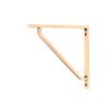 Polished Bronze Barton Shelf Bracket (150mm x 150mm)