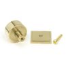 Polished Brass Kelso Cabinet Knob - 32mm (Square)