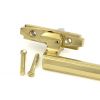 Polished Brass Art Deco Espag - LH