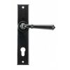 Black Regency Lever Espag. Lock Set