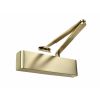 Rutland TS.9205 Door Closer, DABC c/w Semi-Radius Cover, Flatbar Armset, Satin Brass