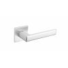 Tupai Rapido 5S Line Portel Lever Door Handle on 5mm Slimline Square Rose - Satin Chrome