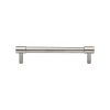 Heritage Brass Cabinet Pull Phoenix Design 128mm CTC Polished Nickel finish