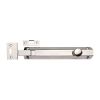 Heritage Brass Door Bolt Necked Flat 8" Polished Nickel finish