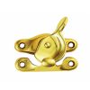 Fitch Pattern Sash Fastener - Polished Brass