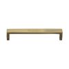 Heritage Brass Cabinet Pull Wide Metro Design 160mm CTC Antique Brass Finish