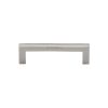 Heritage Brass Cabinet Pull City Design 96mm CTC Polished Nickel Finish