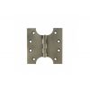 Atlantic (Solid Brass) Parliament Hinges 4" x 2" x 4mm - Matt Gun Metal (Pair)