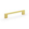 Alexander & Wilks - Marco Cupboard Pull Handle - Satin Brass - 128mm