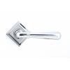 Polished Chrome Newbury Lever on Rose Set (Square) - U