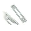 Polished Chrome Locking Art Deco Fastener - LH