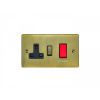 Eurolite Enhance Decorative 45Amp Switch with a socket Antique Brass