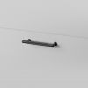 PULL BAR / SMALL 150MM / LINEAR / BLACK